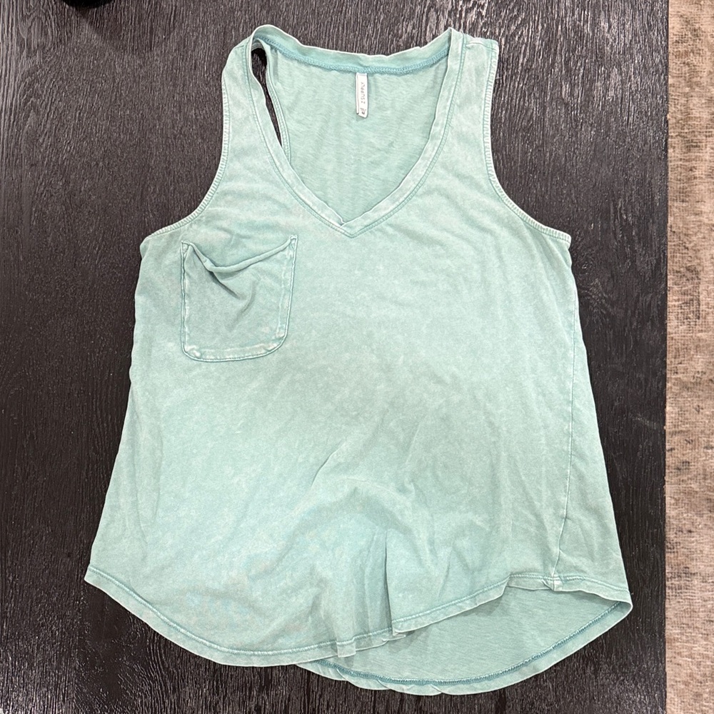 Z Supply Light Green Tank Top